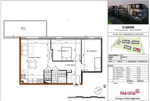 t2 à la vente -   68120  PFASTATT, surface 61 m2 vente t2 - UBI428368625